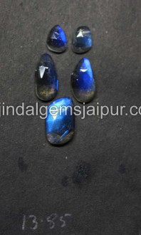 Blue Labradorite Rose Cut Slices